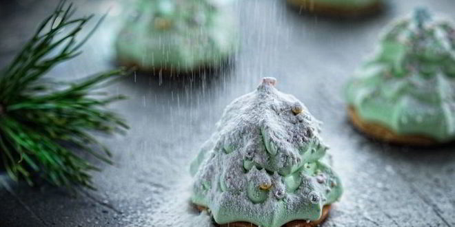 Рецепт зефирных елочек