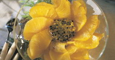 Рецепт Жареного ананаса с маракуйей