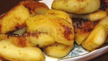 Рецепт Жареных яблок