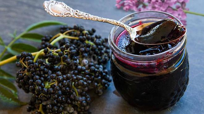 Рецепт желе из бузины