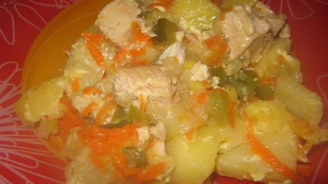 Рецепт азу из индейки