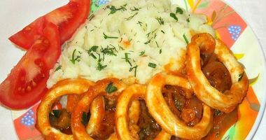 Рецепт Азу из кальмаров