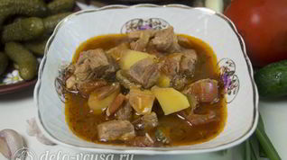 Рецепт Азу из свинины