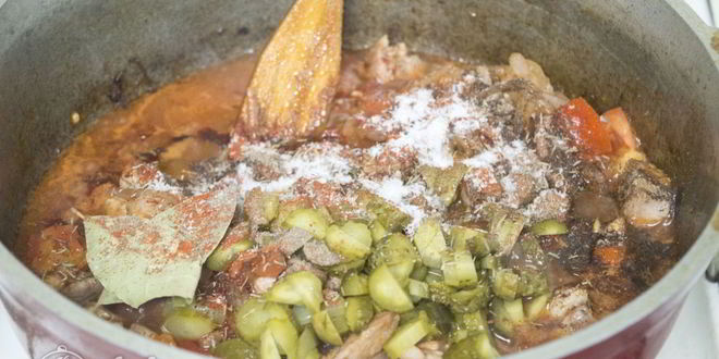 Рецепт азу из свинины