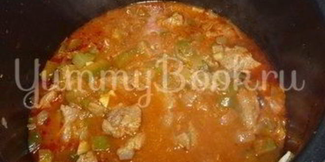 Рецепт азу по-домашнему из мультиварки