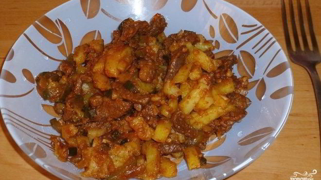 Рецепт азу по-домашнему