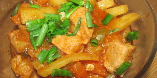 Рецепт Азу по-татарски в мультиварке