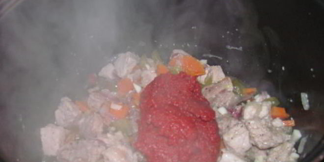 Рецепт азу по-татарски в мультиварке