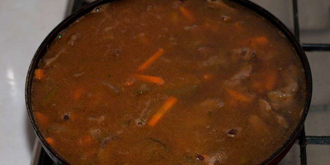 Рецепт азу с солеными огурцами и с картошкой