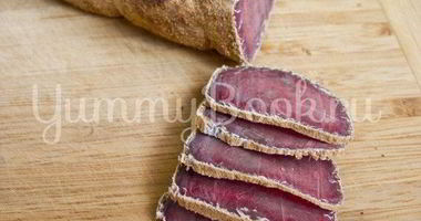 Рецепт Домашней бастурмы