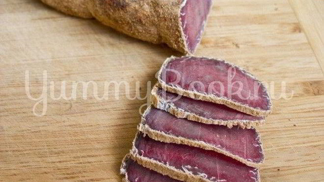 Рецепт домашней бастурмы