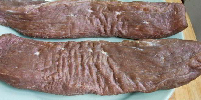 Рецепт домашней бастурмы