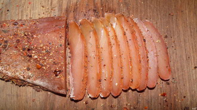 Рецепт куриной бастурмы