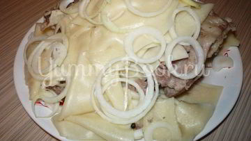 Рецепт Бешбармака из баранины в мультиварке