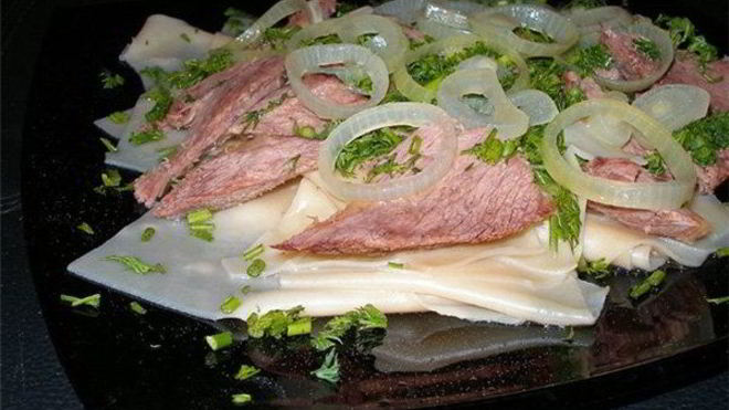 Рецепт бешбармака из свинины