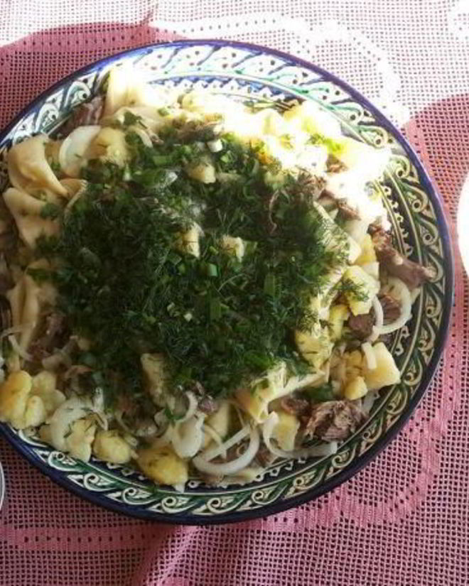 Рецепт бешбармака казахского