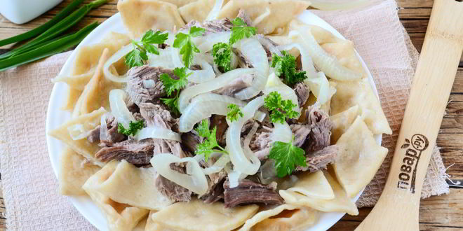 Рецепт Бешбармака классического