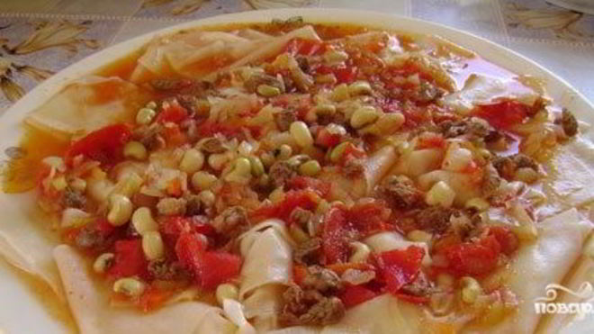 Рецепт бешбармака по-узбекски