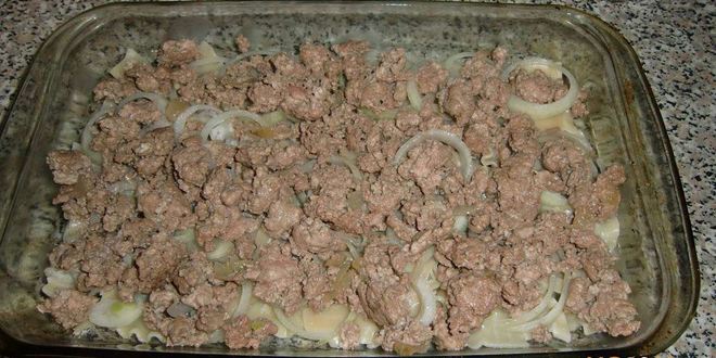 Рецепт бешбармака с фаршем