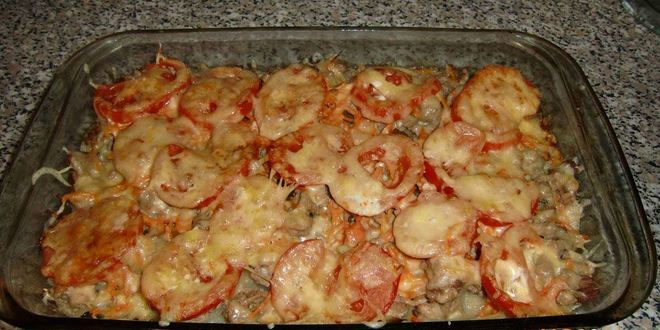 Рецепт бешбармака с фаршем