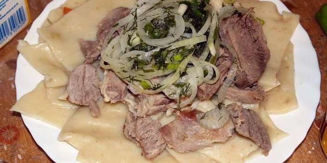 Рецепт бешбармака в мультиварке