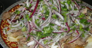 Рецепт Бешбармака вегетарианского