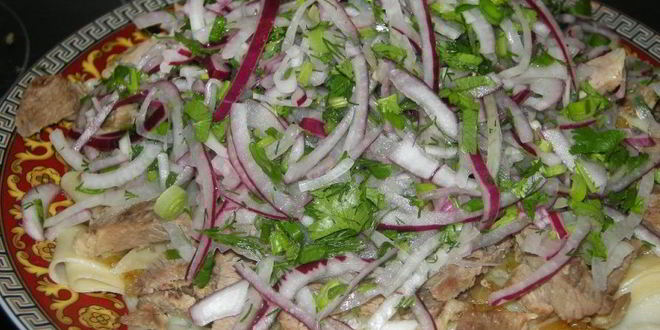 Рецепт Бешбармака вегетарианского