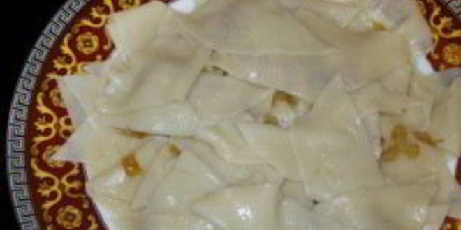 Рецепт бешбармака вегетарианского