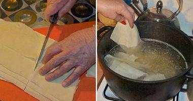 Рецепт Домашнего бешбармака