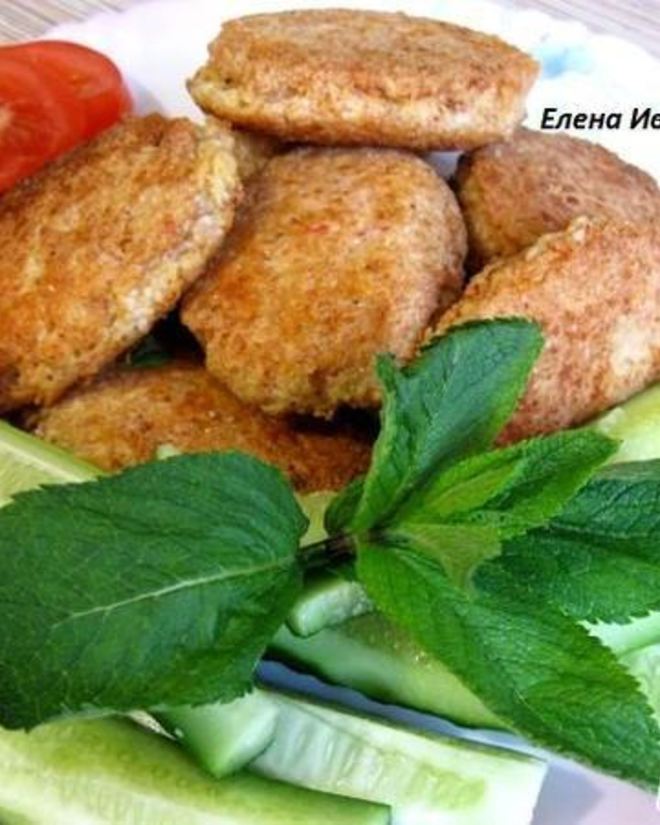 Рецепт биточков из крабовых палочек