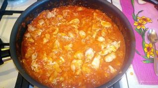 Рецепт Чахохбили из филе кролика, вариаия на тему