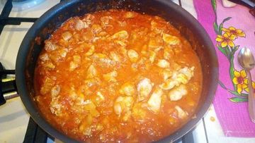 Рецепт Чахохбили из филе кролика, вариаия на тему