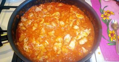 Рецепт Чахохбили из филе кролика, вариаия на тему