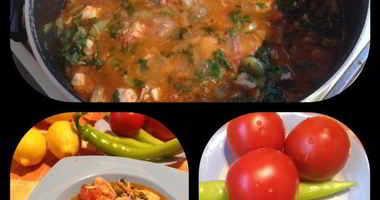 Рецепт Чахохбили из куриной грудинки