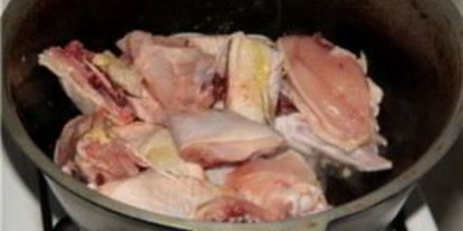 Рецепт чахохбили из курицы с картошкой