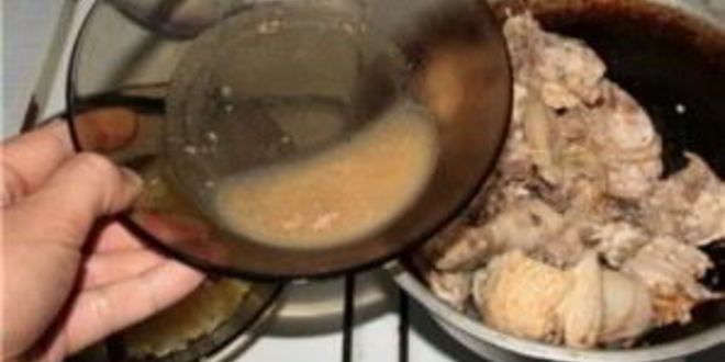 Рецепт чахохбили из курицы с картошкой