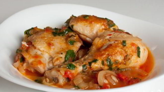 Рецепт чахохбили из курицы с помидорами