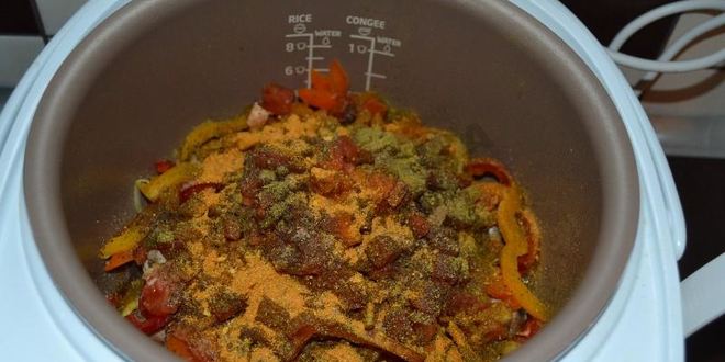 Рецепт чахохбили из курицы в мультиварке