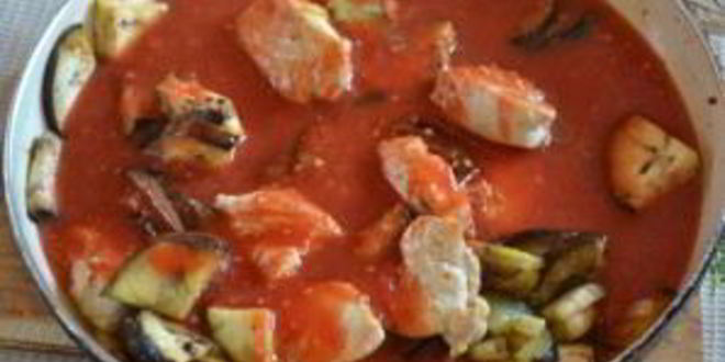 Рецепт чахохбили с баклажанами