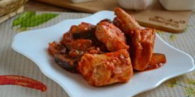 Рецепт чахохбили с баклажанами