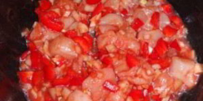 Рецепт чахохбили с фасолью