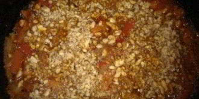 Рецепт чахохбили с грецким орехом