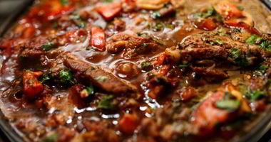 Рецепт Чахохбили с курицей и картофелем