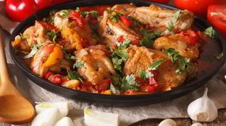 Рецепт Чахохбили с курицей по-тбилисски