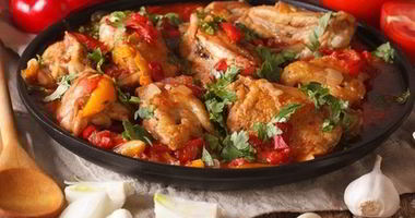 Рецепт Чахохбили с курицей по-тбилисски