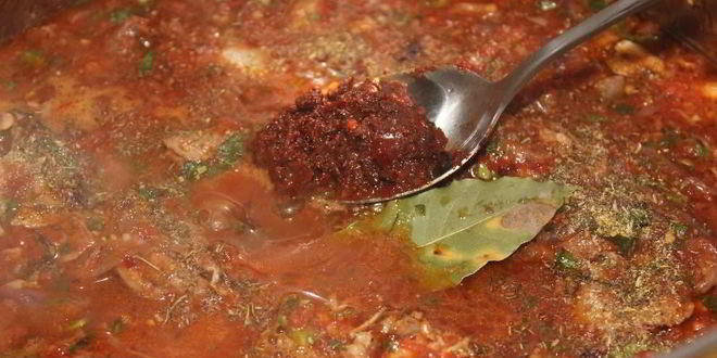 Рецепт чахохбили с помидорами