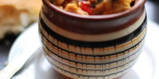 Рецепт Чахохбили с шампиньонами