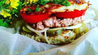 Рецепт Драника-бургера