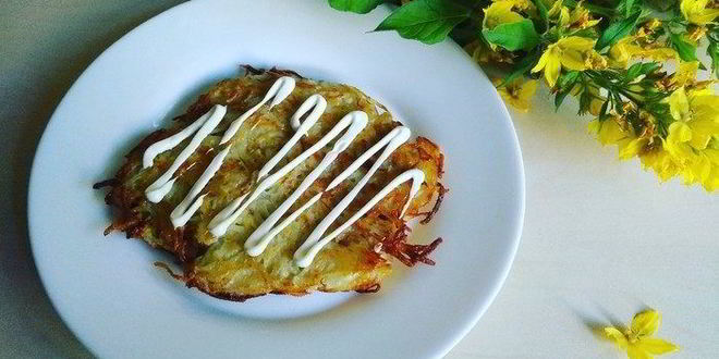 Рецепт драника-бургера