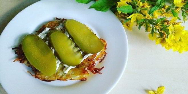 Рецепт драника-бургера